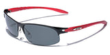 Polarized Half Frame Men's Wrap Around Fishing Golf Driving Sports Sunglasses