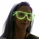 GloVision EL Wire diffraction Glasses
