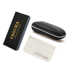Trendy Semi Rimless Sunglasses For Women Men TR90 Frame Plain Glasses