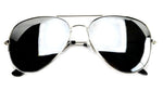 - Aviator Silver Mirror or Color Mirror Metal Frame Sunglasses