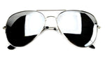 - Aviator Silver Mirror or Color Mirror Metal Frame Sunglasses