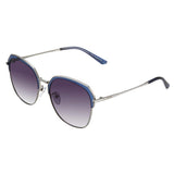 Semi Rimless Polarized Sunglasses for women Metal&TR90 Frame TAC JE0016