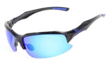 Polycarbonate Polarized TR90 Unbreakable Half-Rim Sport Sunglasses