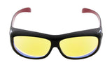 Fitover Blue Light Blocking Computer Glasses with Yellow Tinted Lenses