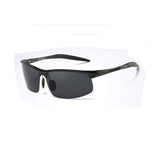 Men's Hot Fashion Driving Polarized Sunglasses for Men Al-Mg Metal Frame Ultra Light