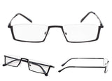 READING GLASSES 3 pack Metal Half-Rim Readers