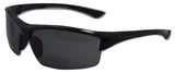 Magnificent Maui Wrap Polarized Nearly Invisible Line Bifocal Sunglasses