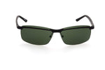 Wrap Sunglasses for Men, ,Made In ITALY Metal Frame UV 400 Protection Eye wear DS 1513