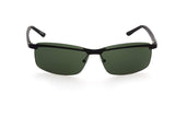 Wrap Sunglasses for Men, ,Made In ITALY Metal Frame UV 400 Protection Eye wear DS 1513
