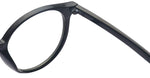 Vintage Retro Small Nails Horned Rim Round Clear Lens Glasses Prescription