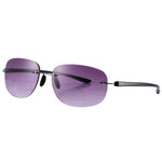 Bifocal Sunglasses Rimless Wrap Sun Readers Lightweight TR90 Frame