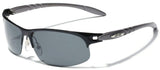Polarized Half Frame Men's Wrap Around Fishing Golf Driving Sports Sunglasses