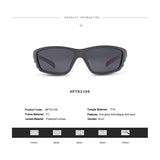 Sport Sunglasses for Men Polarized HD Lens PTE2106-2119