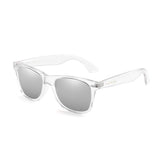 LongKeeper Polarized Sunglasses Classic Square Unisex Transparent Frame Glasses