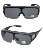 Driving Glasses Flipup Coverup Polarized Fitover Sunglasses B-6453
