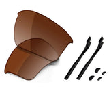 Premium Replacement Lenses & Rubber Kits for Oakley Half Jacket 2.0 XL