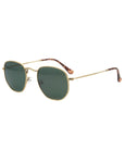 Aviator Hexagonal flat lenes Sunglasses