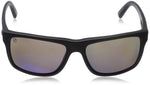 Visual Swingarm Matte Black/OHM+Polarized Blue Sunglasses
