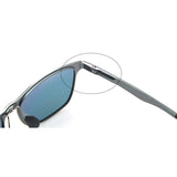 Retro Driving Sunglasses Polarized Metal Frame 56mm