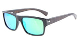 Quality Spring Hings Wood Temples Polarized Sunglasses