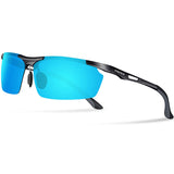 Men's Fashion Polarized Sunglasses for Men Driving Golf Al-Mg Metal Frame
