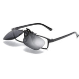 Polarized Clip-on Sunglasses Over Prescription glasses For Driving Fishing