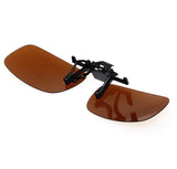 Lightweight Polarized Clip-on Flip up Metal Clip Sunglasses Lenses