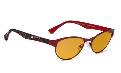 Blue Light Blocking Computer Reading Glasses-Cateye Style for Women