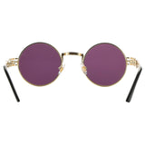 Round John Lennon Sunglasses Retro Steampunk Sun Glasses