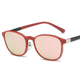 Eyeglasses Frame With Magnetic Polarized Clip On Sunglasses