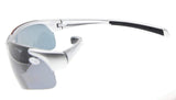 Bifocal Sunglasses with Wrap-Around Sport Design Half Frame Outdoor readingglasses