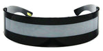 - Futuristic Wrap Around Monoblock Cyclops Shield Sunglasses
