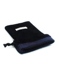 (3 PACK) Drawstring Velvet Eyeglasses Bag