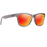 Grey Flex Frame Polarized Sunglasses - Swiss TR90 Thermoplastic -