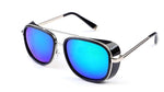 Unisex Cover Side Shield Square Sunglasses