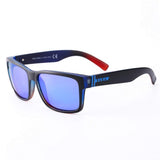 Polarized Sports Sunglasses,Men And Women Running Cycling Fishing Driving Golf Softball Plastic Frame Sunglasses UV400 (V9026 C01 Black Frame Gray) (V9026 C01 Black Frame Gray)