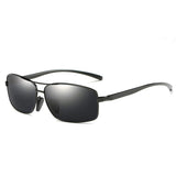 Driving Polarized Sunglasses For Men Al-Mg Metal Ultra Light Golf Fishing Sunglasses