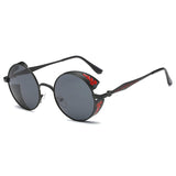Retro Polaroid Steampunk Sunglasses Driving Polarized Glasses Men