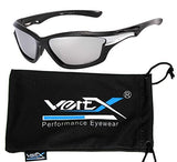 Men's Polarized Sport Sunglasses - High Performance Sleek Design - Non Slip Nose Pads - Provides Excellent Coverage