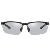 Unisex Photochromic Polarized Sunglasses For Men Women Sports Fishing Driver Metal Sunglasses