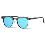 Polarized Sunglasses Semi-Rimless Metal Frame Classic Sun Glasses K0558