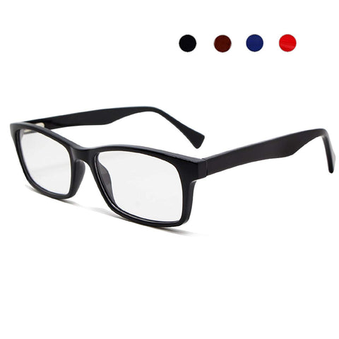 Unisex Eyewear Frame Women Eyeglasses Non-Prescription Optical Eyewear Frame for Men with Clear Glasses AOF-02