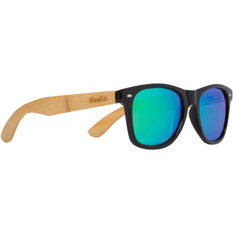 Bamboo Wood Sunglasses with Mirror Lens