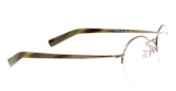 TF5334 Semi-Rimless Round Eyeglasses FT5334