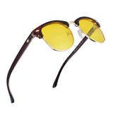 Night Driving Glasses Anti Glare Polarized Sunglasses HD Yellow Lens for Night Safety Glasses