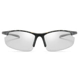 Photochromic Sunglasses Men Women HD Polarized Sports Cycling Glasses
