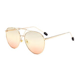 Sunglasses for Men Women Aviator Metal Mirror UV 400 Lens Protection
