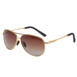 Day Night Vision Sunglasses Glasses Anti-glare Driving Eyewear Polarized Lens Unbreakable Frame Metal Driver Glasses