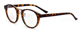 Retro Inspired Small Nails Round Clear Lens Glasses
