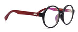 Wooden Vintage Retro Round Glasses Frame Clear Lens Fashion Circle Eyeglasses 48mm